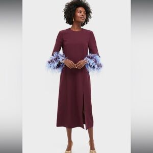 Tuckernuck Winetasting Feather Eleanor Dress